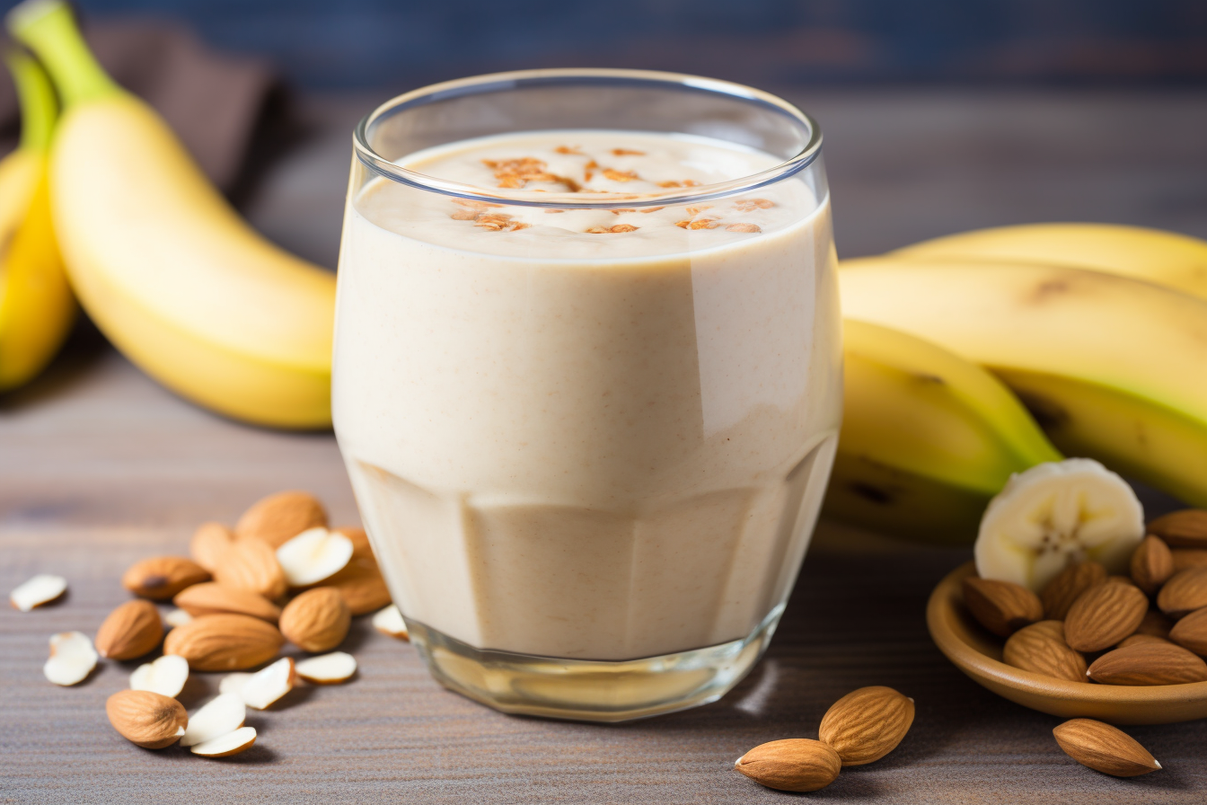 The Creamy and Delicious Almond Butter Banana Smoothie