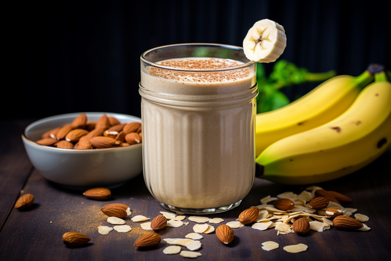 The Creamy and Delicious Almond Butter Banana Smoothie