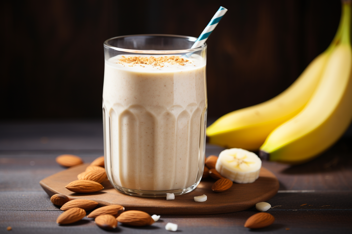 Delicious and Nutritious Banana Almond Milk Smoothie