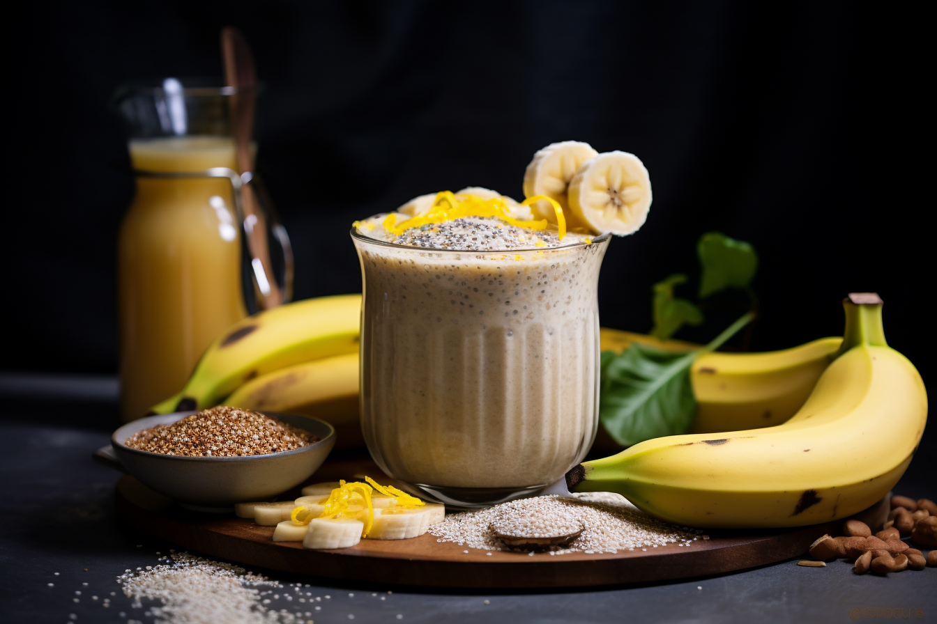 Chia Banana Boost Smoothie