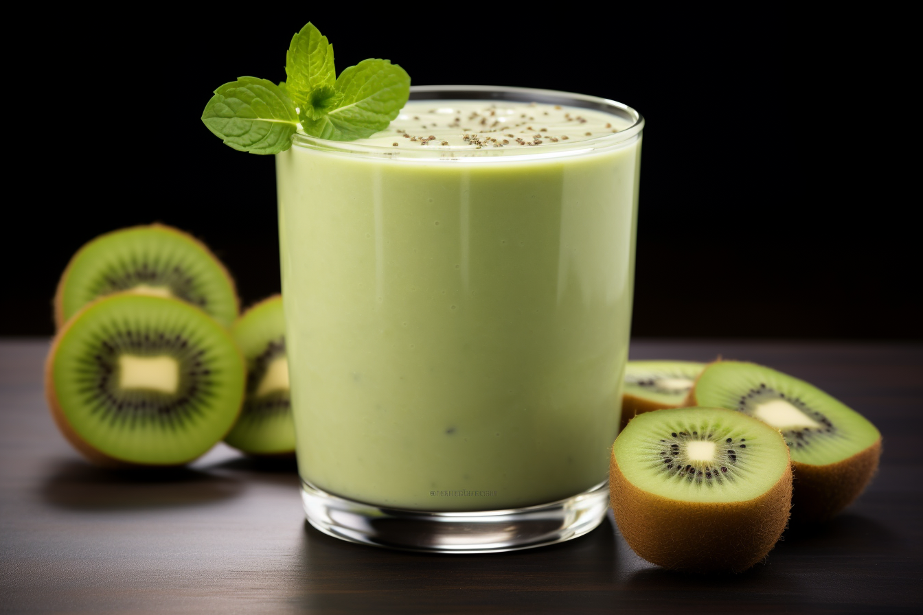 kiwi banana smoothie