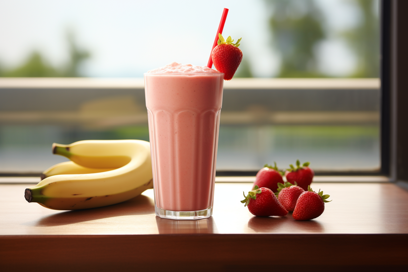 McDonald's Strawberry Banana Smoothie Recipe