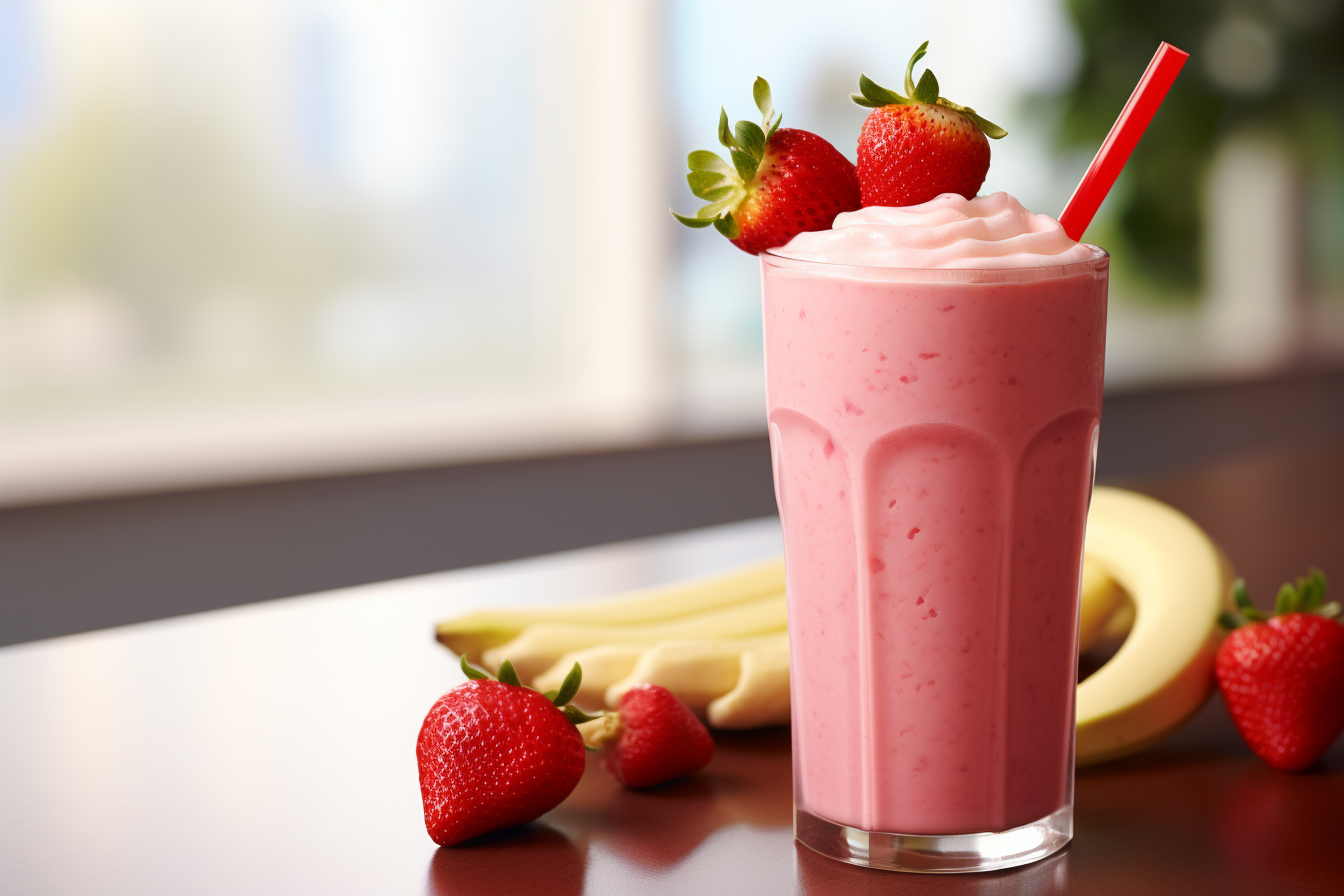 McDonald's Strawberry Banana Smoothie Recipe