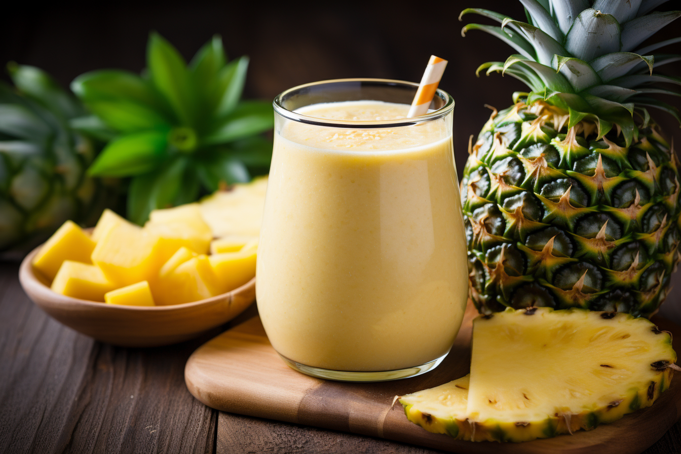 pineapple banana smoothie