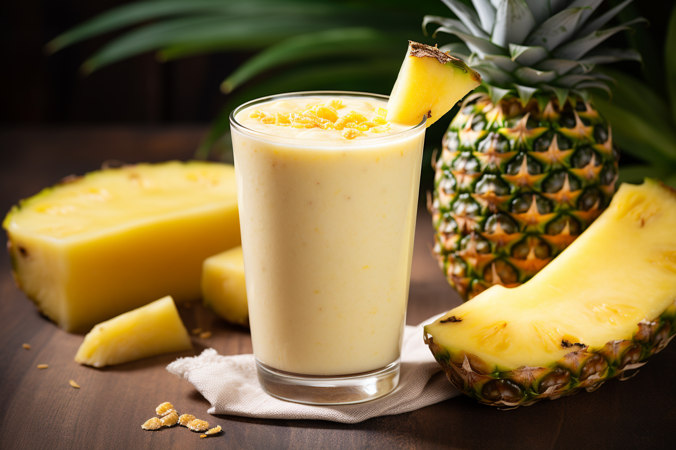 pineapple banana smoothie