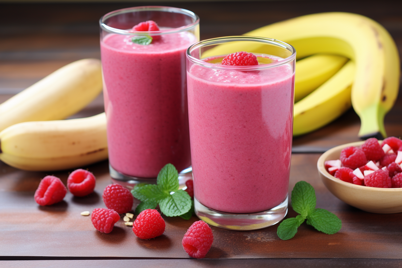 Delicious Raspberry Banana Smoothies: A Refreshing and Nutritious Treat