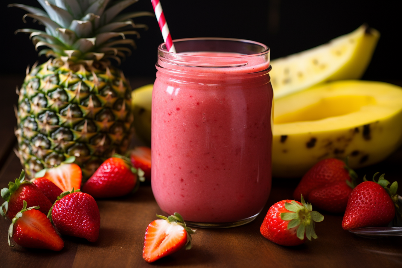 Smoothie Recipe: Strawberry Banana Pineapple