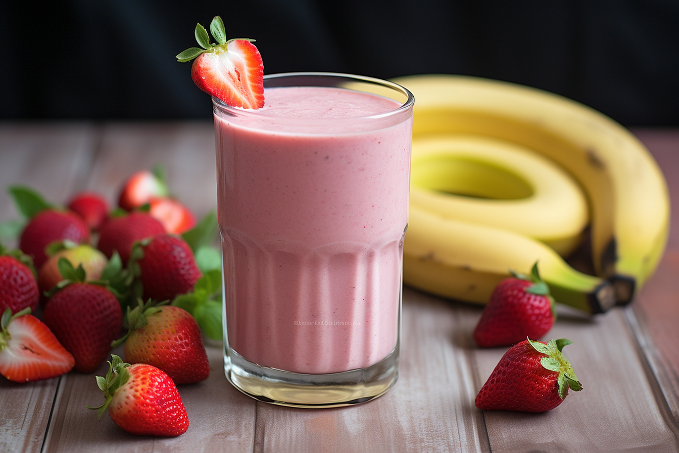 Strawberry Banana Smoothie without Yogurt: A Refreshing and Nutritious Treat