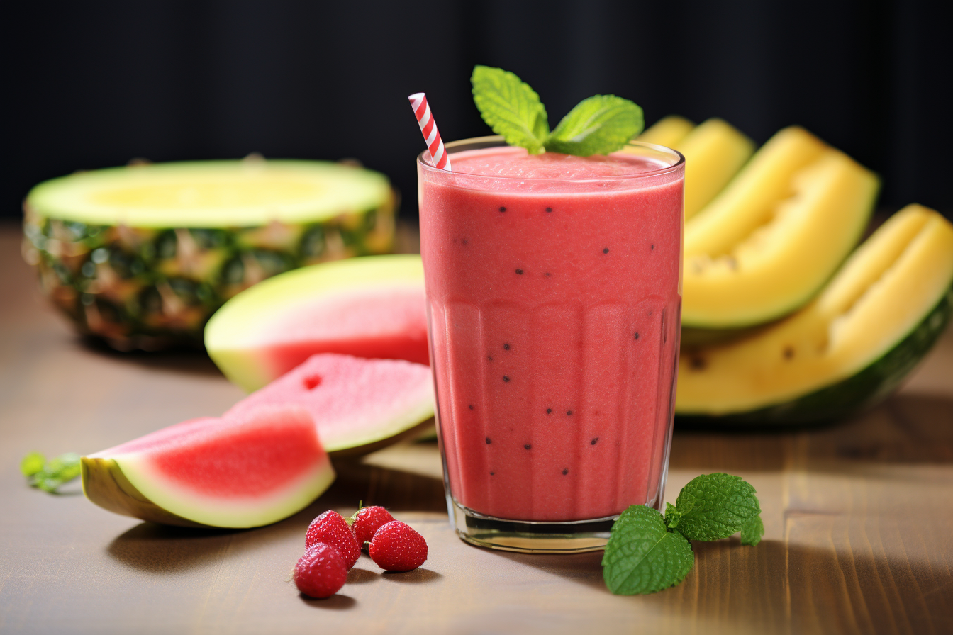 Watermelon Banana Smoothie: Cool and Refreshing