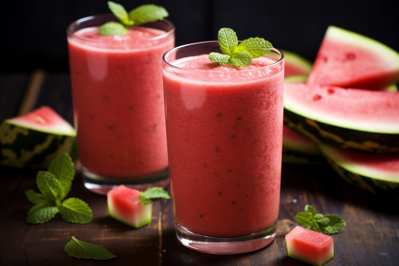 Watermelon Banana Smoothie: Cool and Refreshing