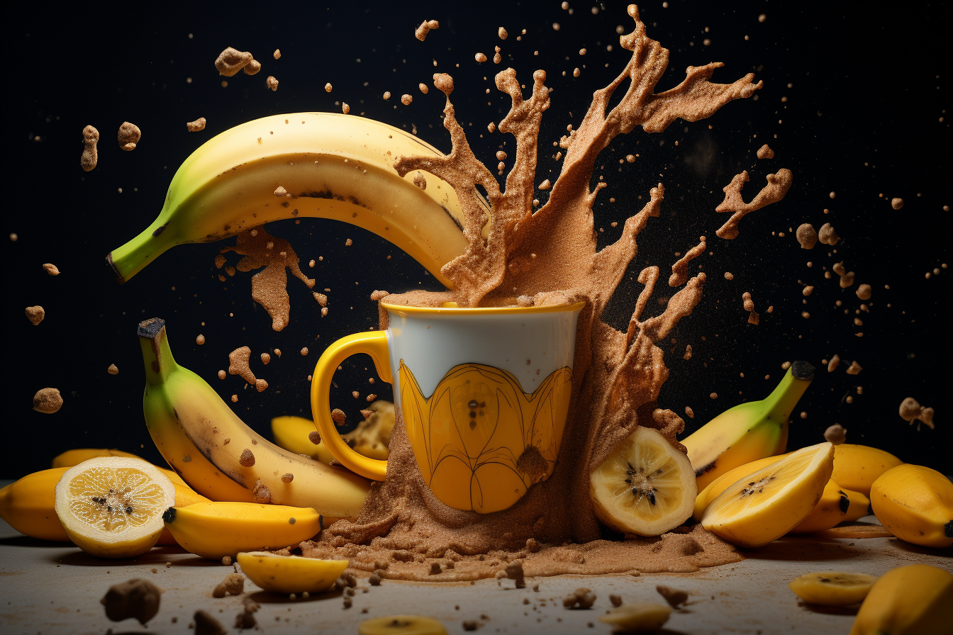 BlendnBrew: Coffee Banana Smoothie Recipe