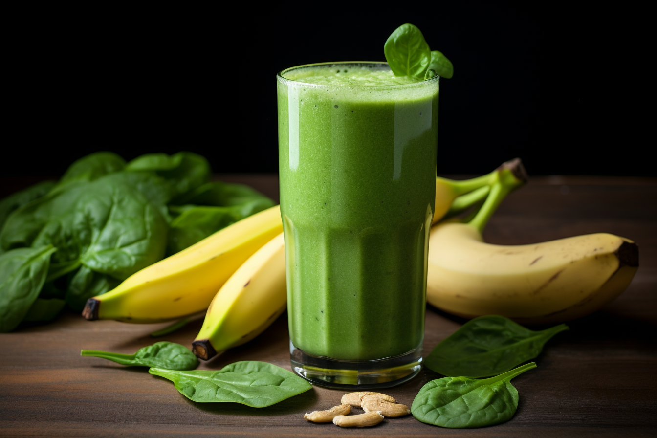 BlendnBrew: The Apple Banana Spinach Smoothie Recipe