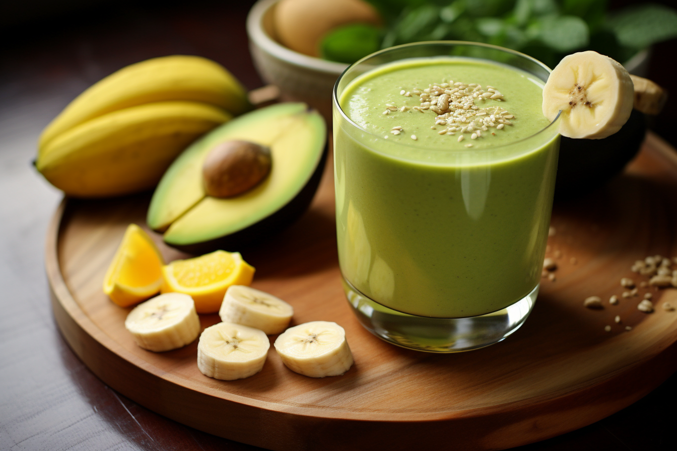 BlendnBrew: The Ultimate Banana Avocado Smoothie Recipe