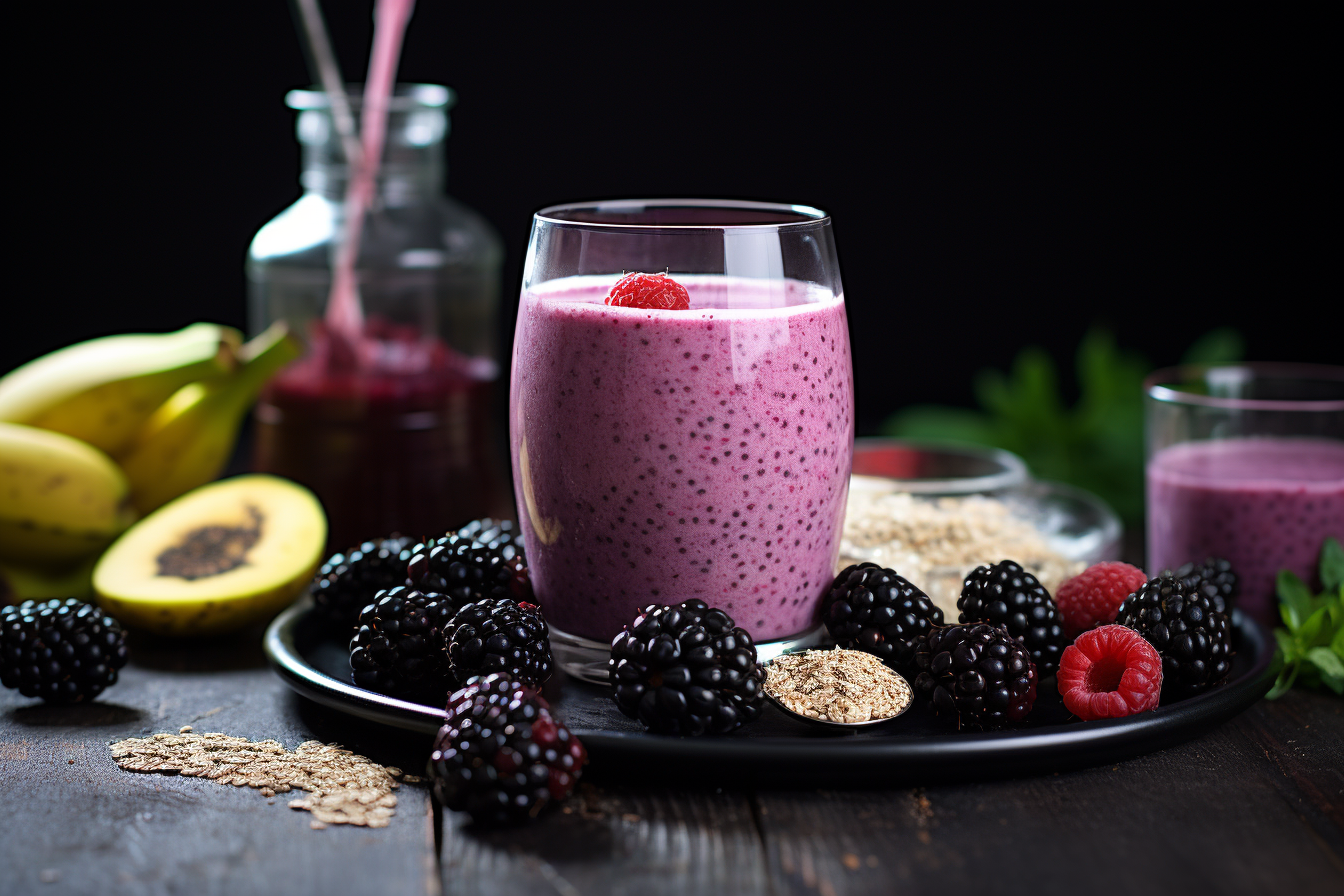 Banana Blackberry Smoothie: A Burst of Flavor and Nutrition