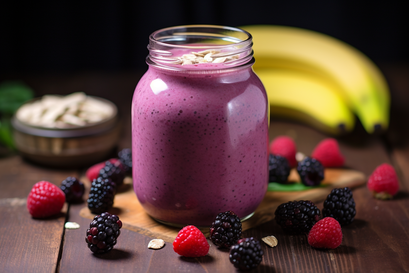 Banana Blackberry Smoothie: A Burst of Flavor and Nutrition