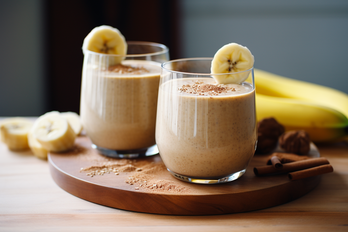 BlendnBrew: The Perfect Banana Bread Smoothie Recipe