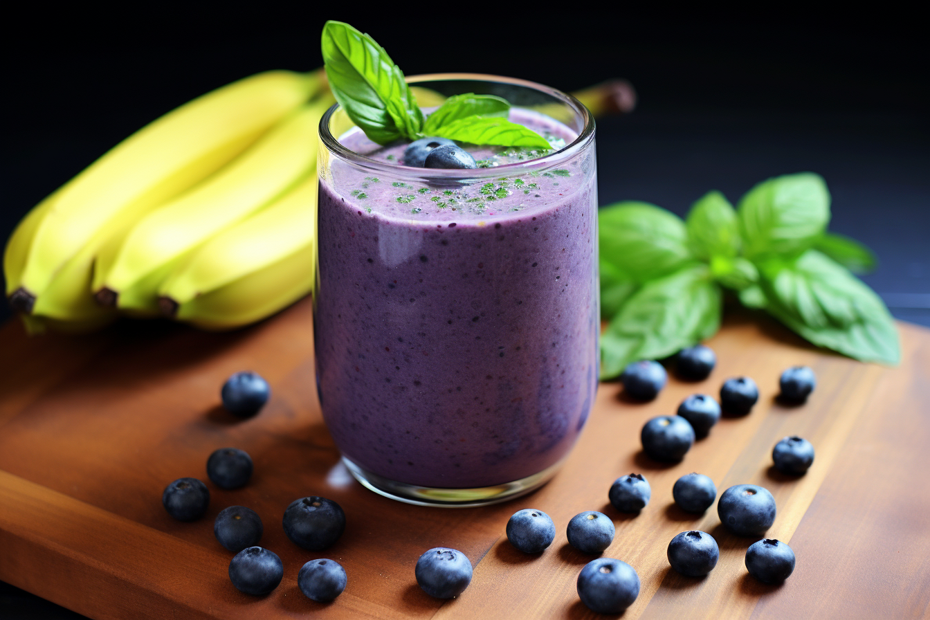 The Perfect Blueberry Spinach Banana Smoothie: A Nutritious and Delicious Treat