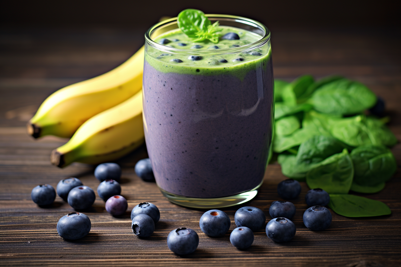 The Perfect Blueberry Spinach Banana Smoothie: A Nutritious and Delicious Treat