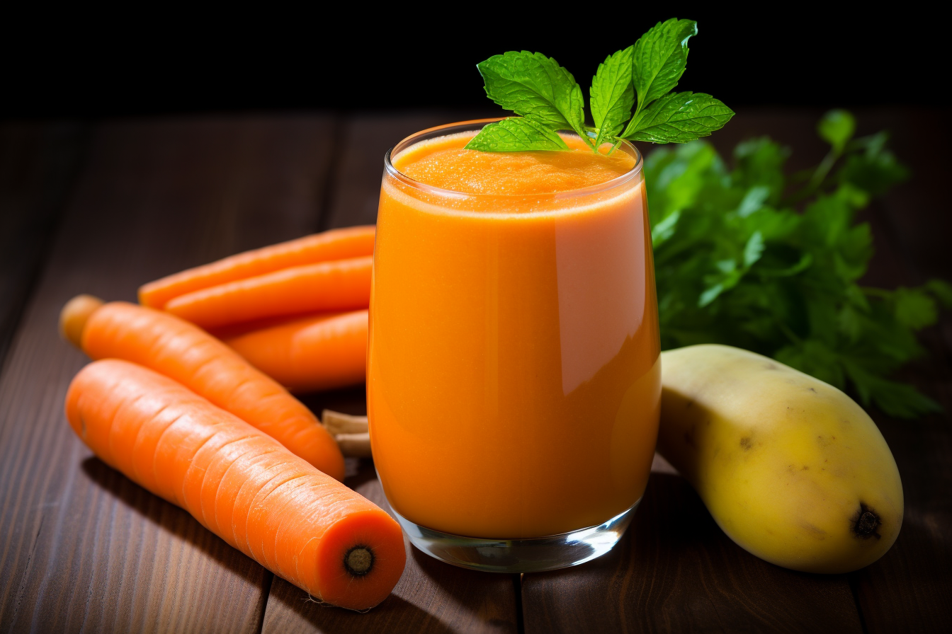 Carrots and Banana Smoothie: A Refreshing and Nutritious Blend