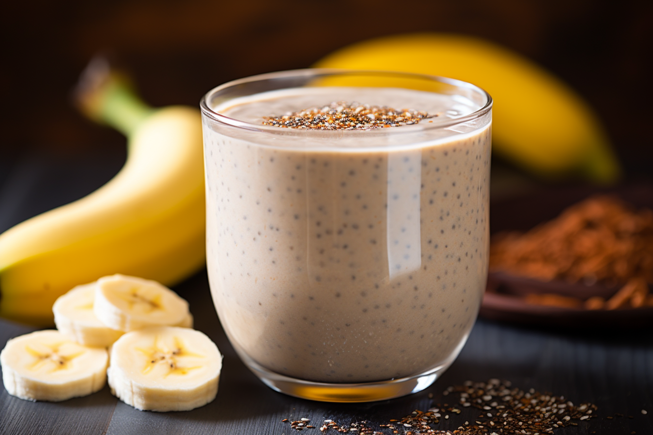 Chia Banana Boost Tropical Smoothie - A Delicious and Nutritious Recipe