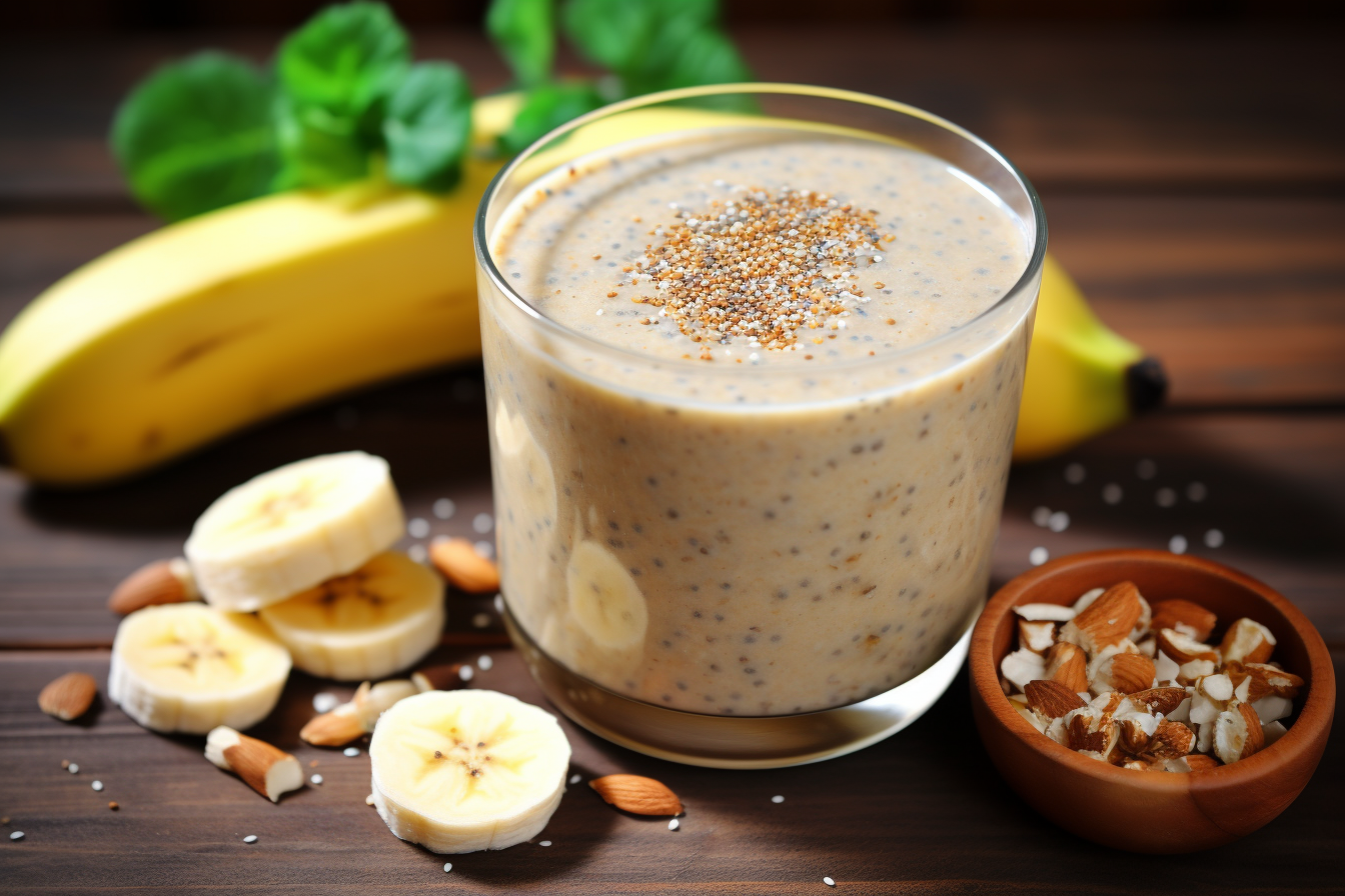 Chia Banana Boost Tropical Smoothie - A Delicious and Nutritious Recipe