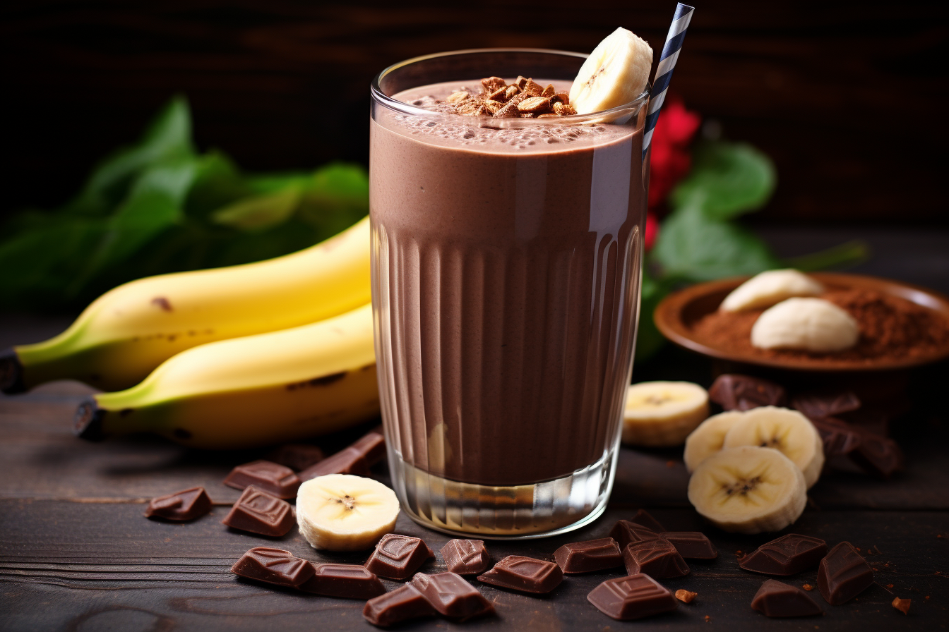 Blend it Up with Mandy: Chocolate Banana Protein Shake