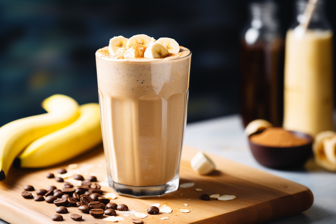 Peanut Butter Banana Coffee Smoothie