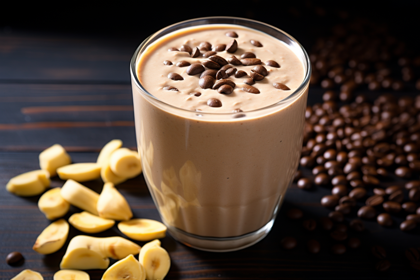 Peanut Butter Banana Coffee Smoothie