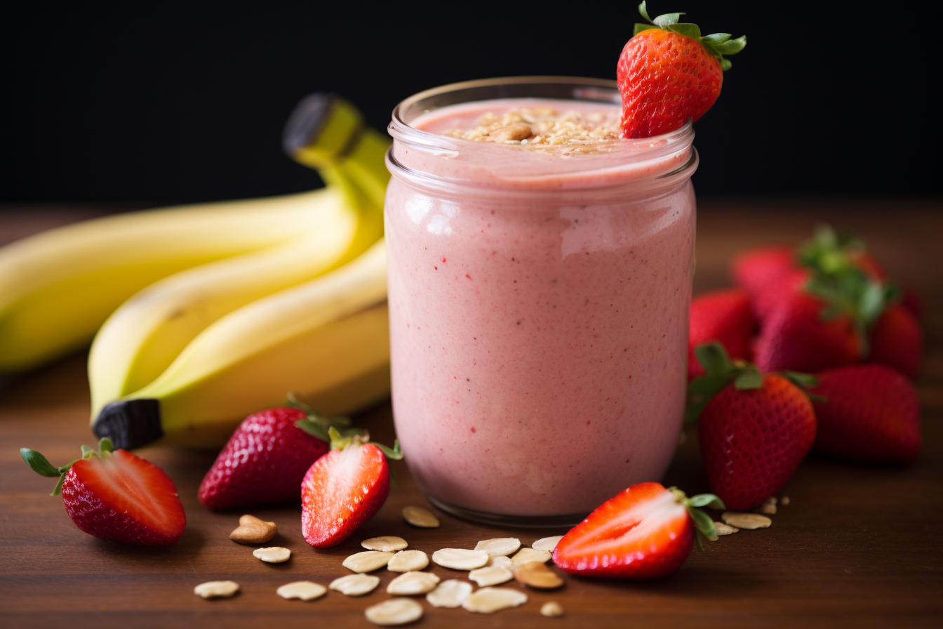 BlendnBrew - Your Guide to the Perfect Peanut Butter Strawberry Banana Smoothie