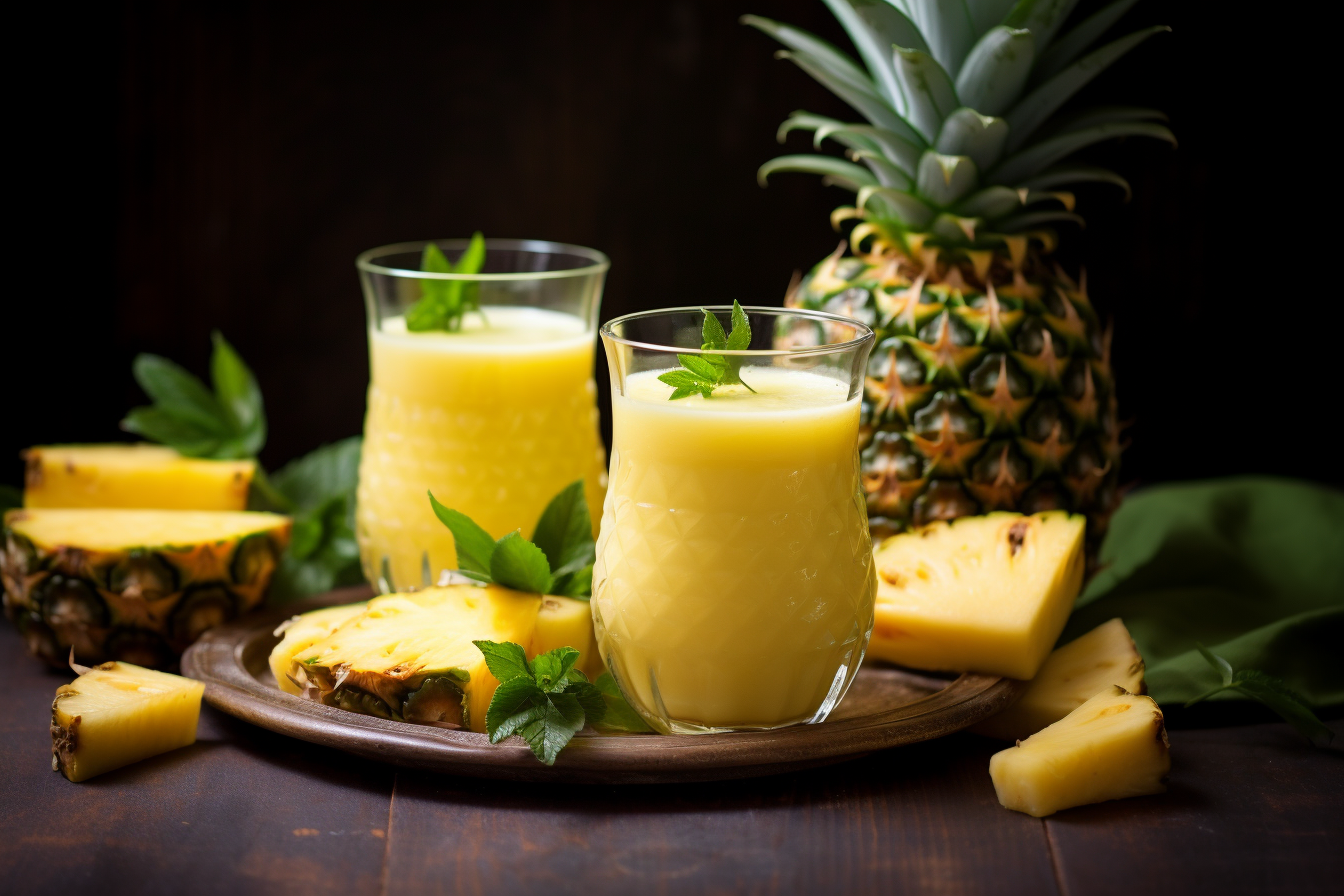 The Perfect Pineapple Smoothie Without Banana: A Tropical Delight