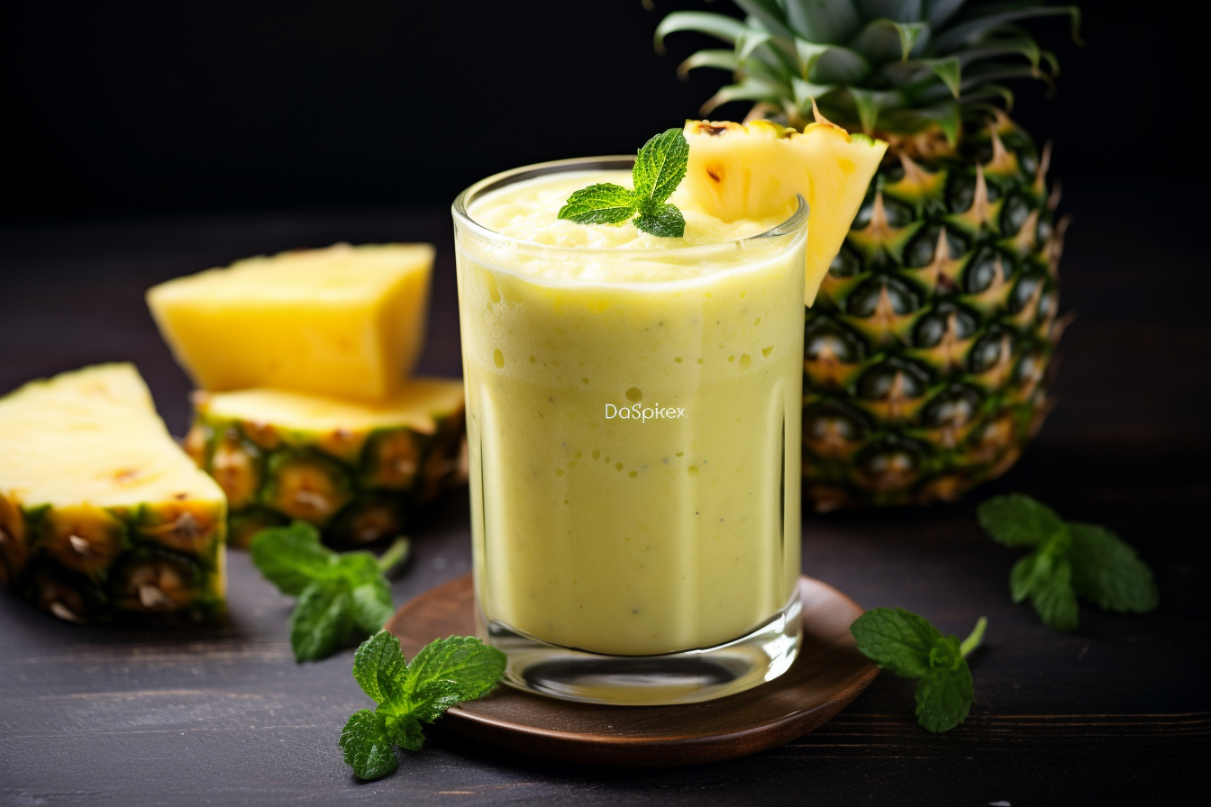 The Perfect Pineapple Smoothie Without Banana: A Tropical Delight