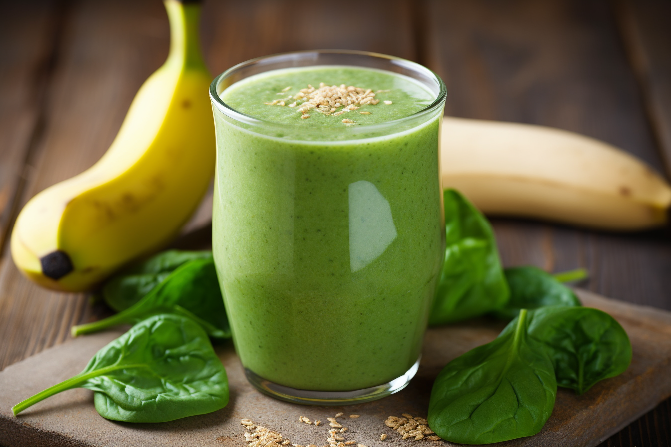 Spinach Banana Apple Smoothie: A Nutritious Blend of Goodness