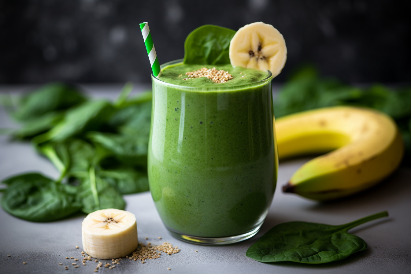 Spinach Banana Apple Smoothie: A Nutritious Blend of Goodness