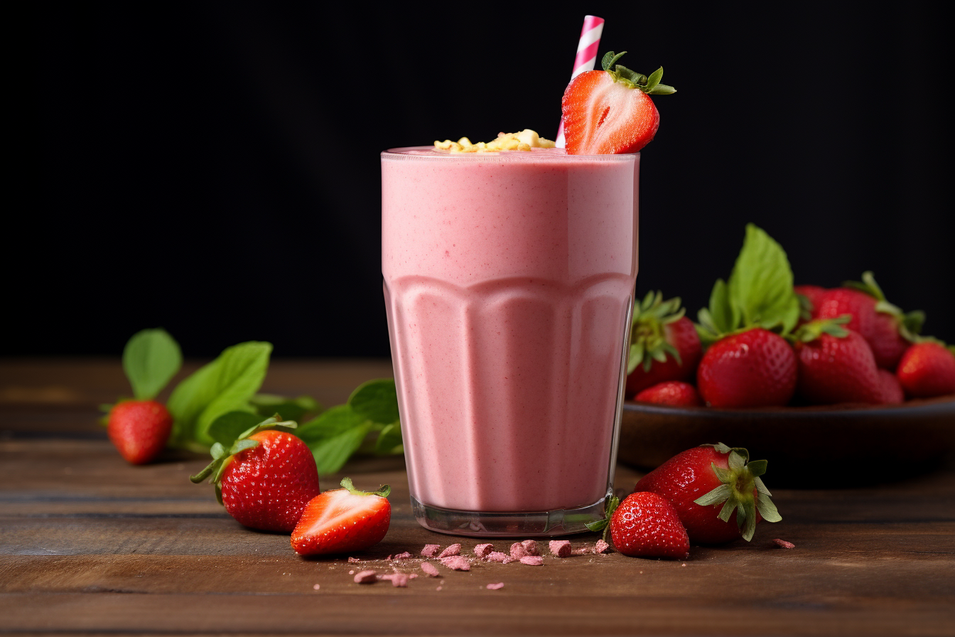 BlendnBrew: Starbucks Strawberry Banana Smoothie Recipe