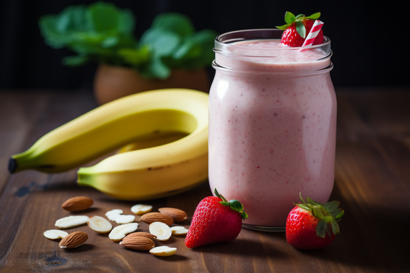 Strawberry Banana Almond Milk Smoothie: A Delicious and Nutritious Blend