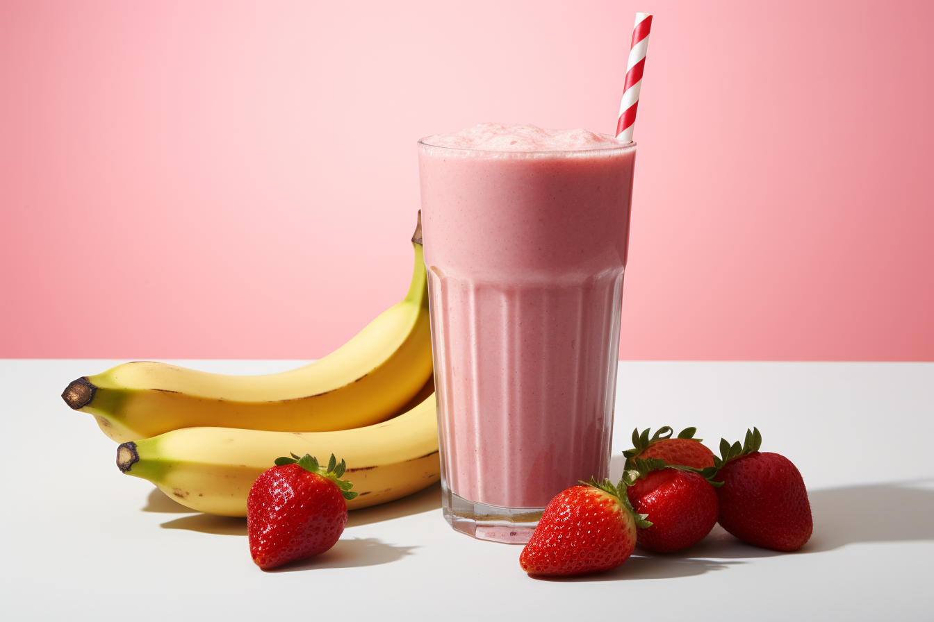 BlendnBrew: Wawa Strawberry Banana Smoothie