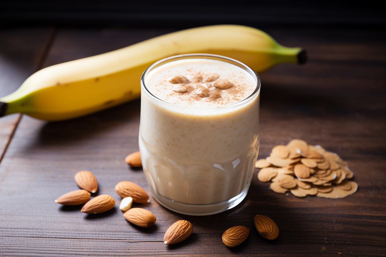 Delicious and Nutritious Banana Almond Smoothie