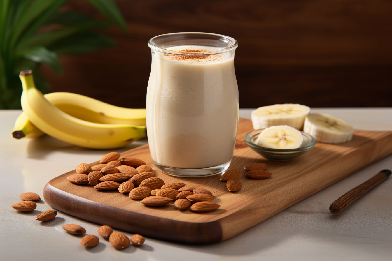 Delicious and Nutritious Banana Almond Smoothie