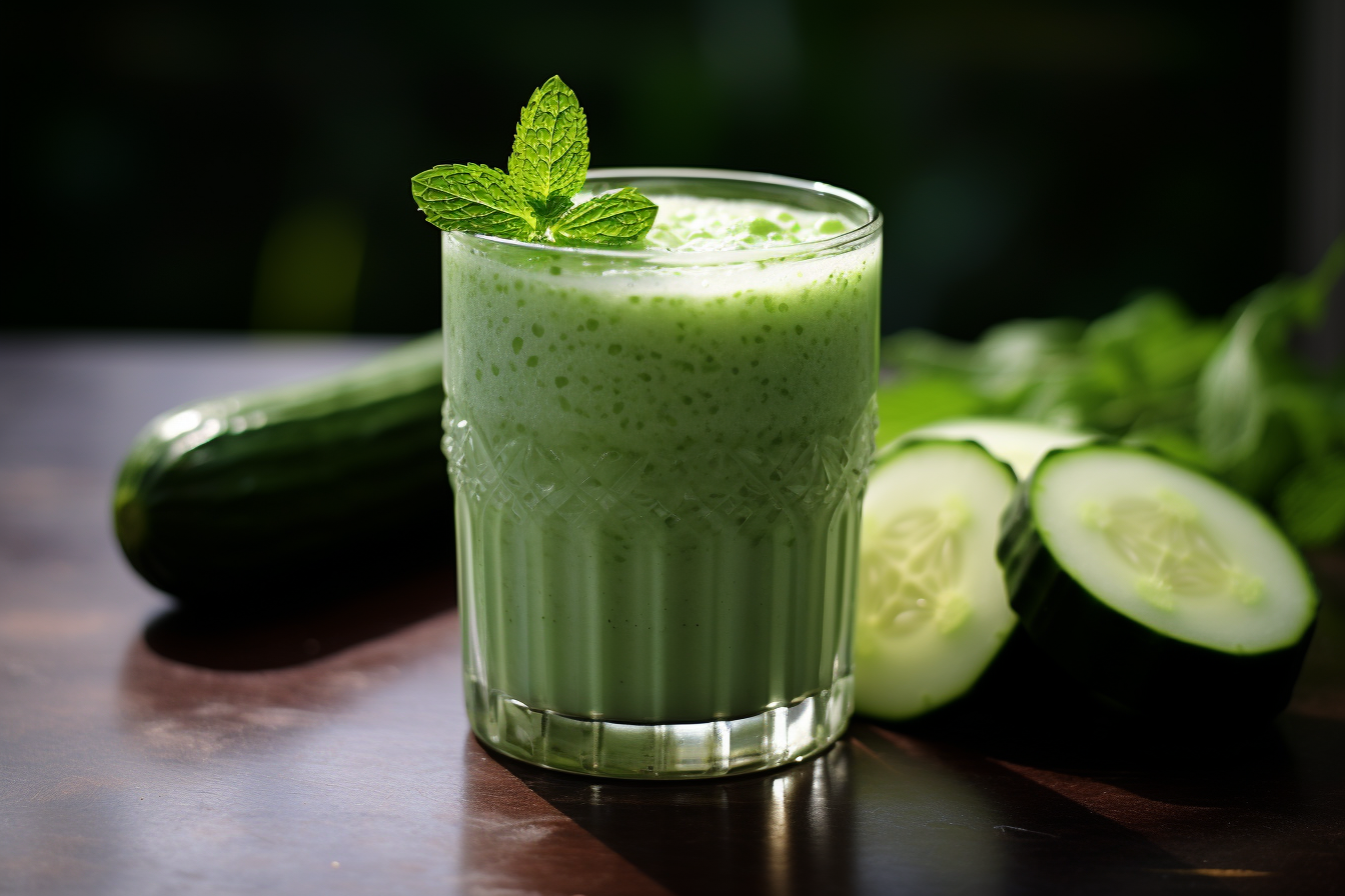 Stay Cool with a Refreshing Cucumber Smoothie