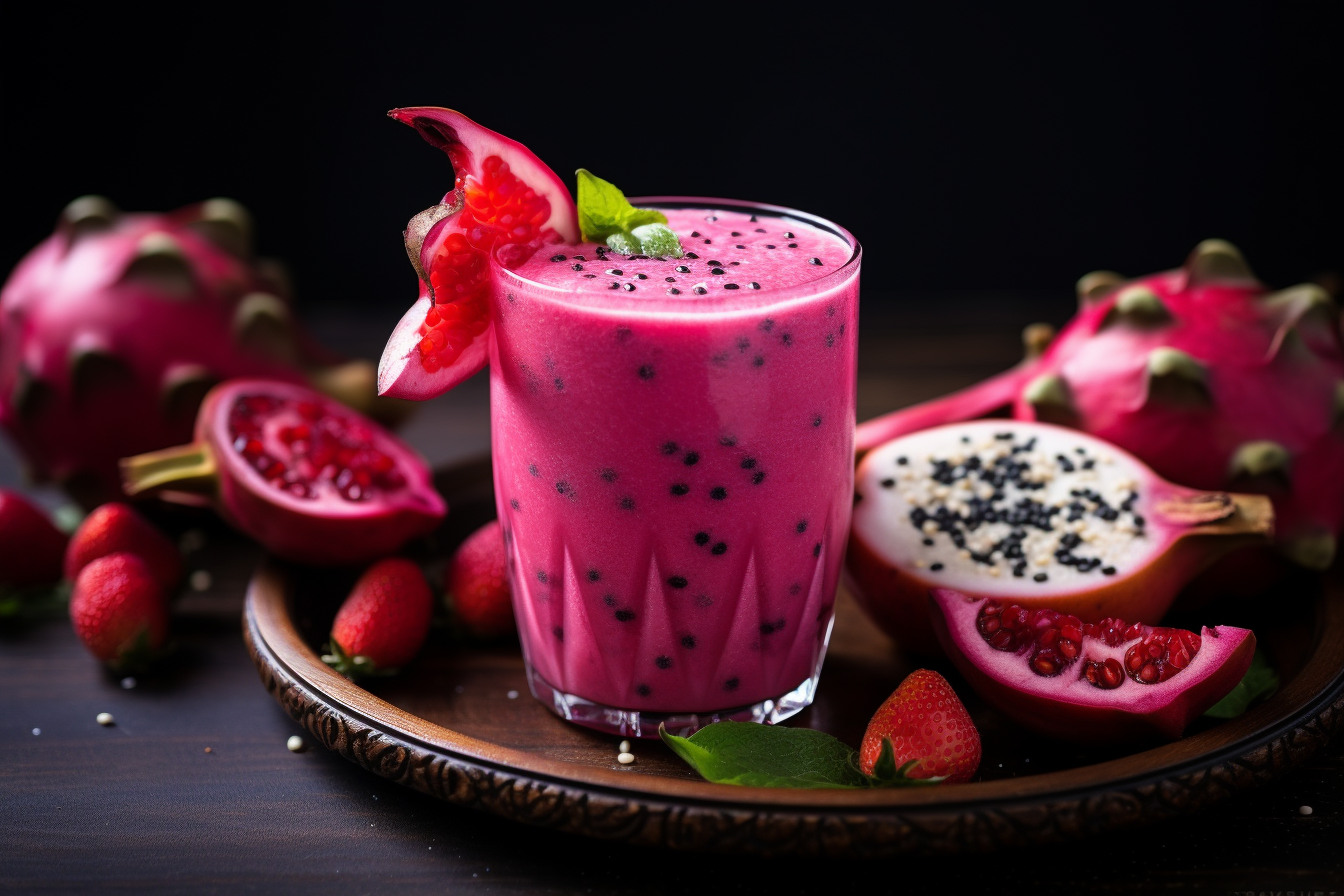 The Dragon Fruit Smoothie: A Burst of Tropical Flavor!