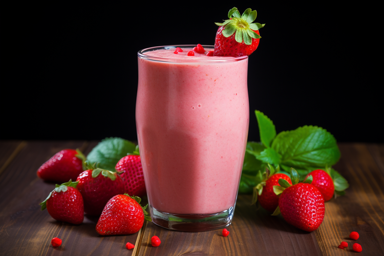 Easy Strawberry Smoothie Recipes: 3 Ingredients