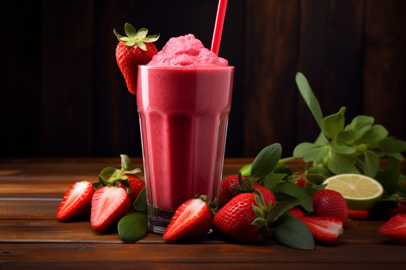 Frozen Strawberry Smoothie: A Refreshing and Nutritious Delight