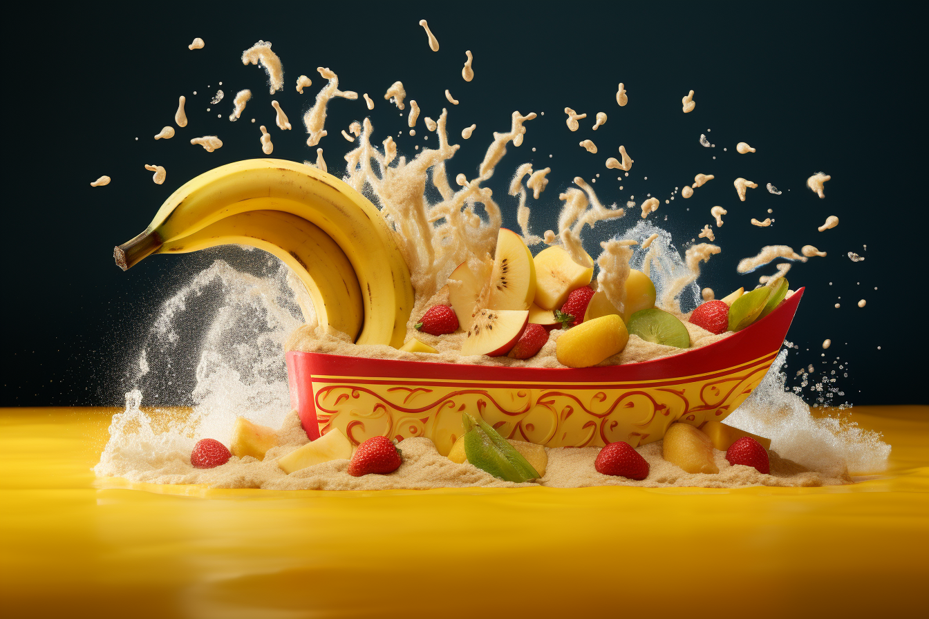 Smoothie King Banana Boat - A Tropical Delight