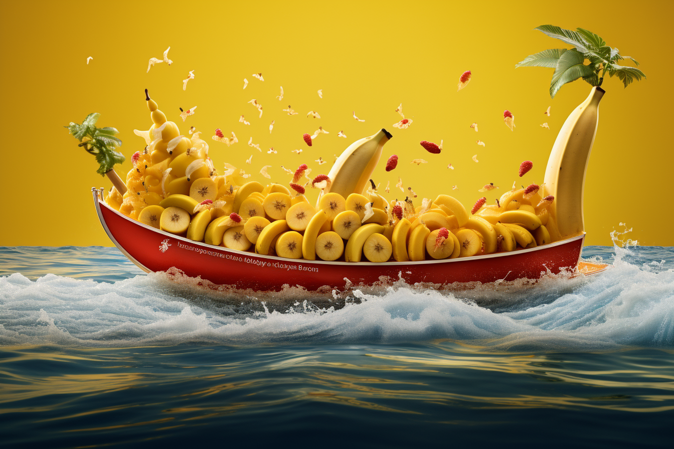 Smoothie King Banana Boat - A Tropical Delight