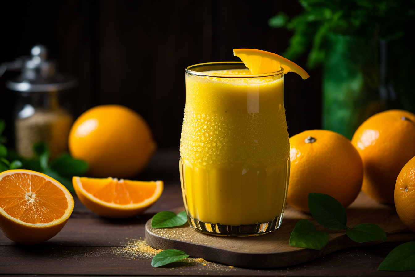 Smoothie with Orange Juice: A Refreshing and Nutritious Blend