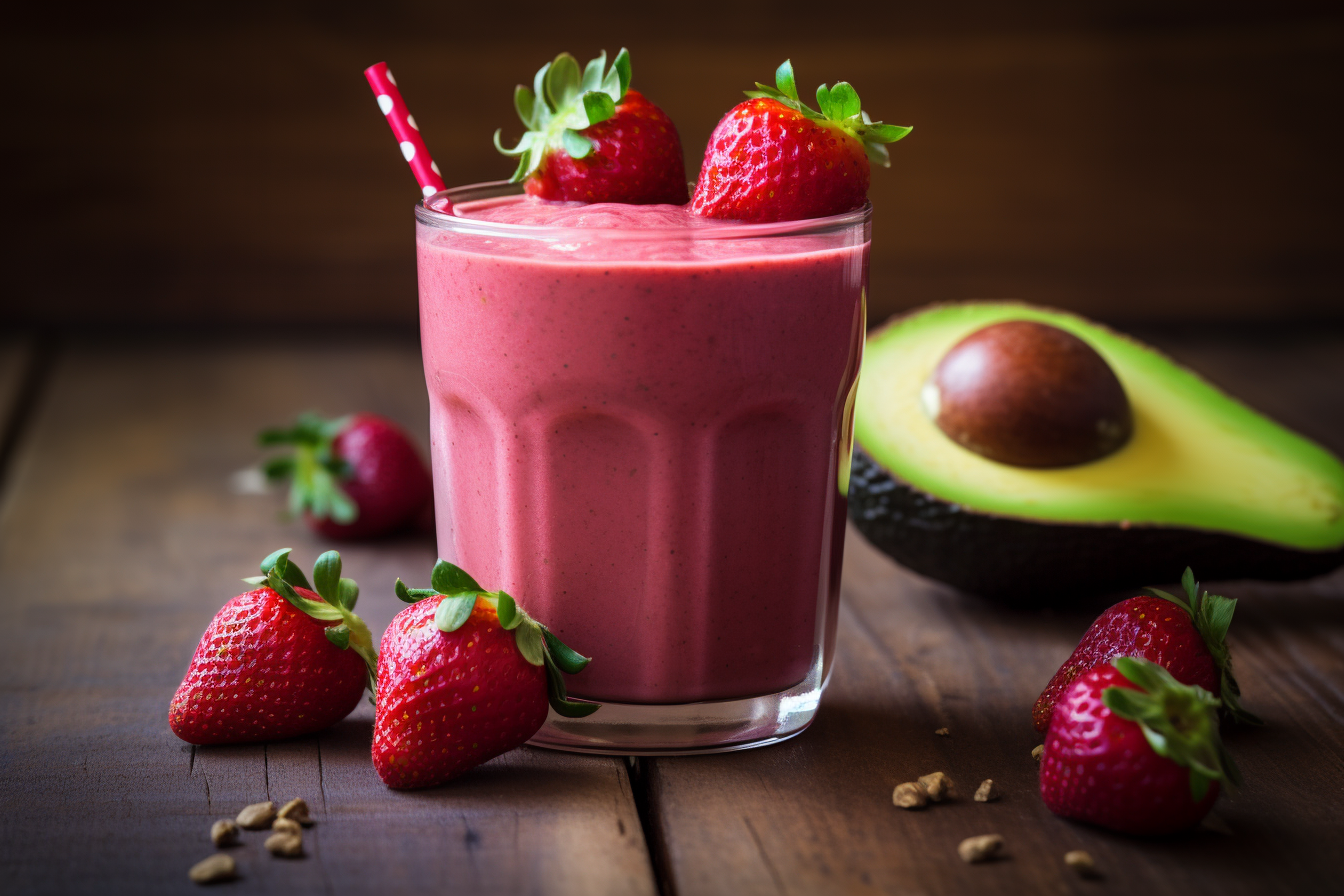 Strawberry Avocado Smoothie: A Nutrient Powerhouse for a Refreshing Start