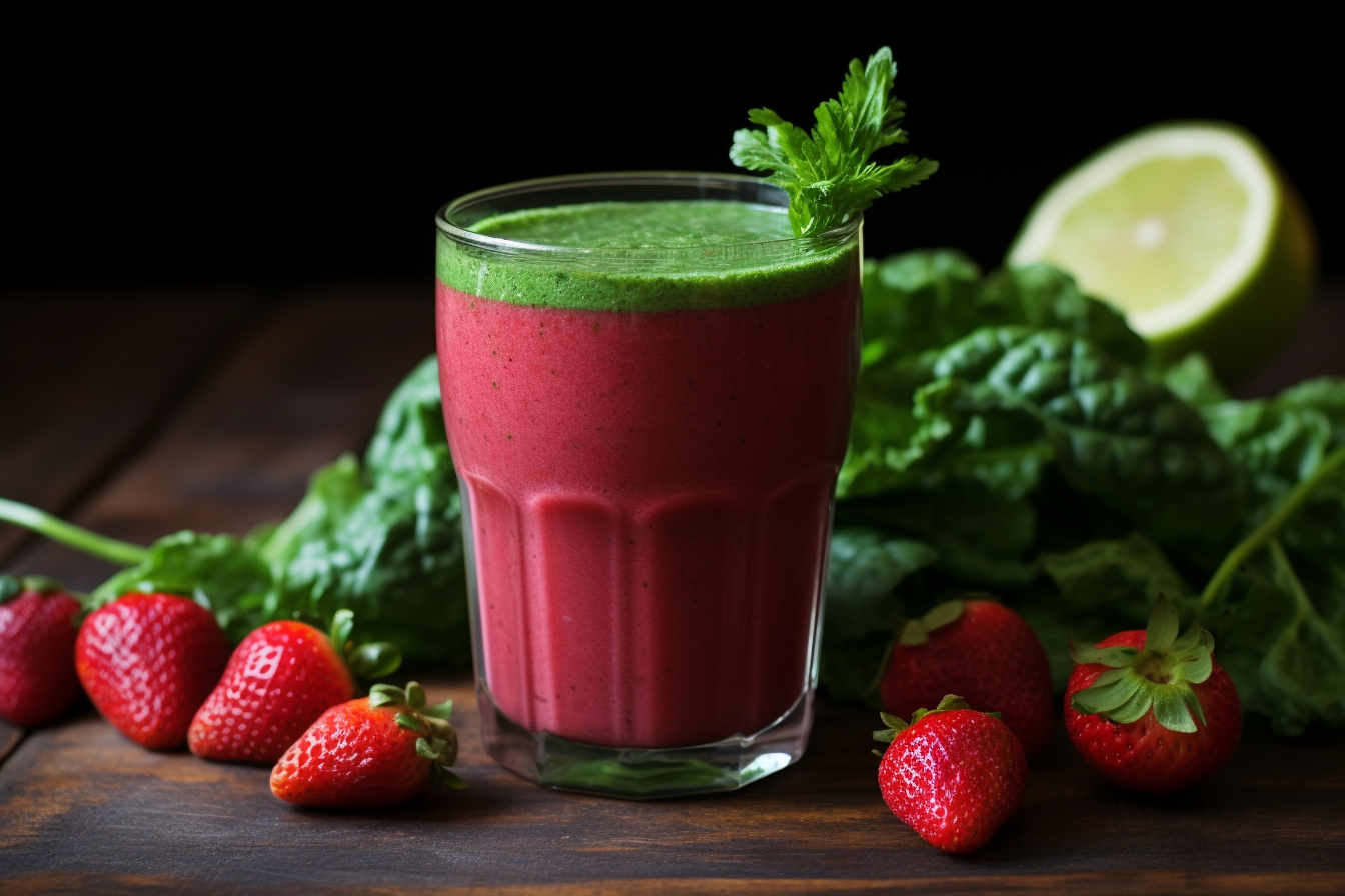 Delicious Strawberry Kale Smoothie Recipe: A Nutritious Treat You'll Love!