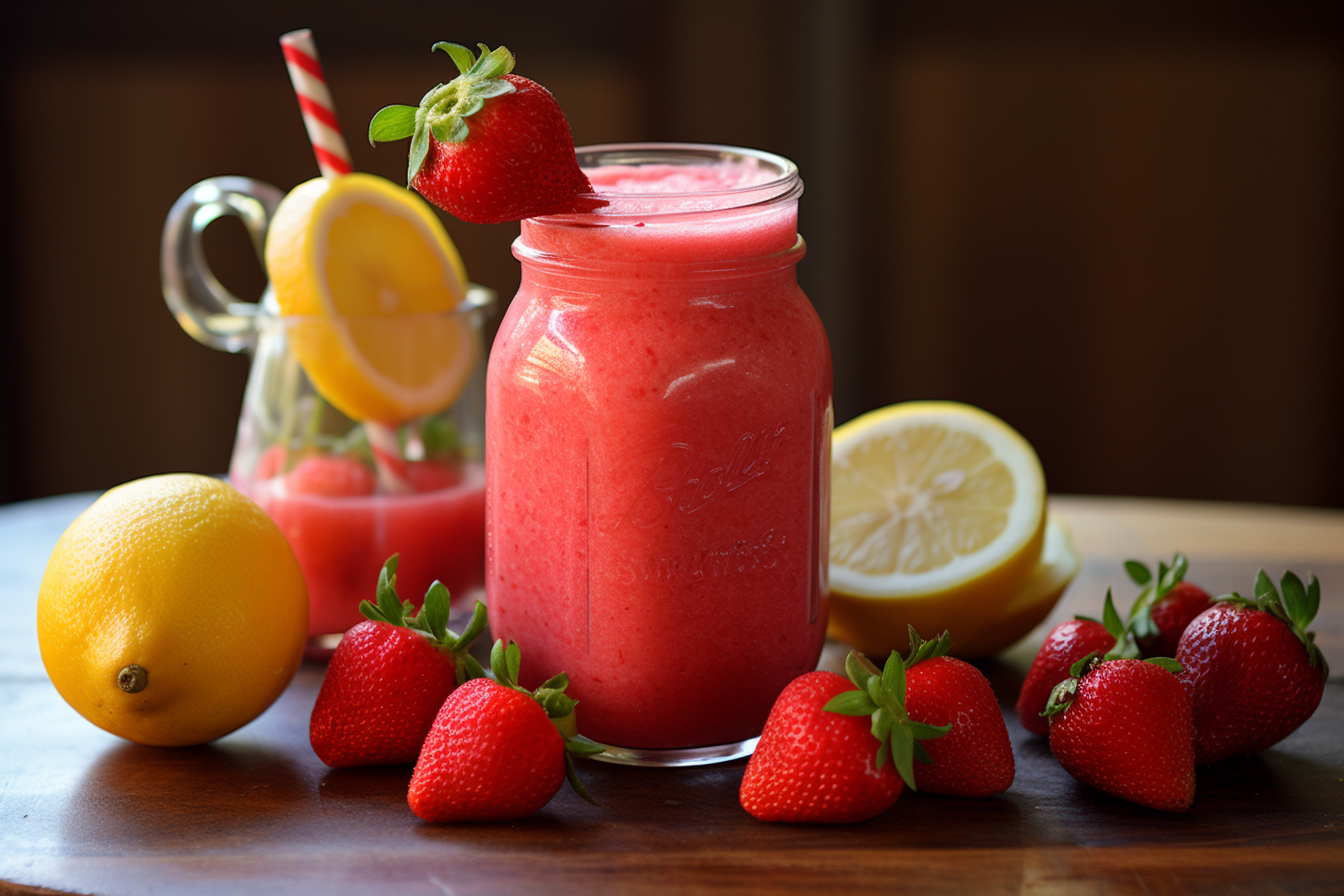 Strawberry Lemonade Smoothie: A Refreshing and Nutritious Delight