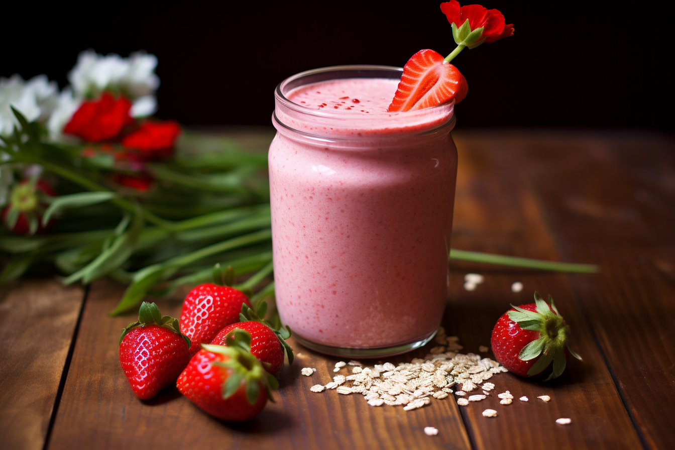 Strawberry Oatmeal Smoothie: The Perfect Blend of Taste and Nutrition