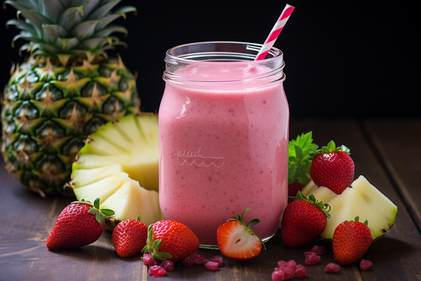 Irresistible Strawberry Pineapple Smoothie Recipe